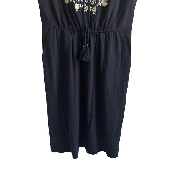 Boden‎ Women’s US Size 6L Navy Catriona Embroidered Tunic Dress - Picture 5 of 8